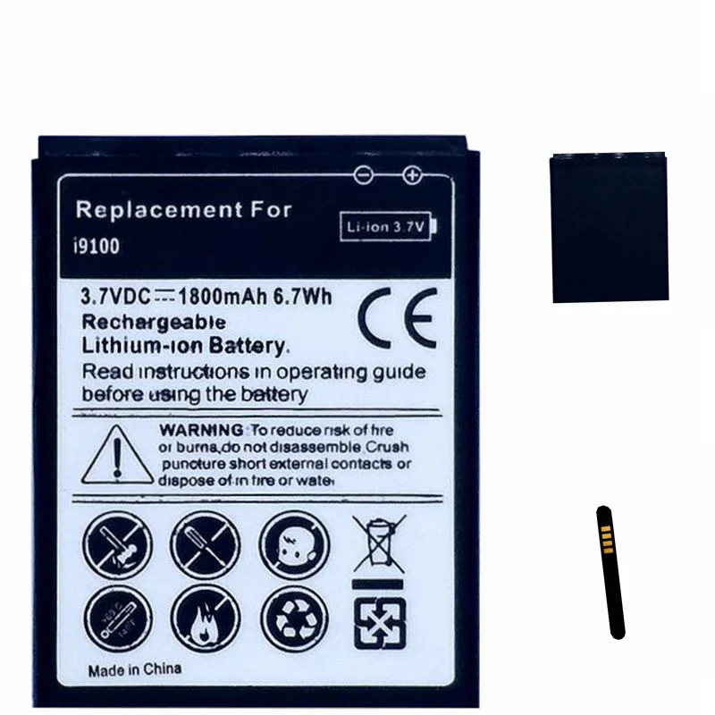 EB F1A2GBU заменитель акумуляторная батарея Аккумулятор для Samsung Galaxy S2 i9100 i9108 i9103 I777