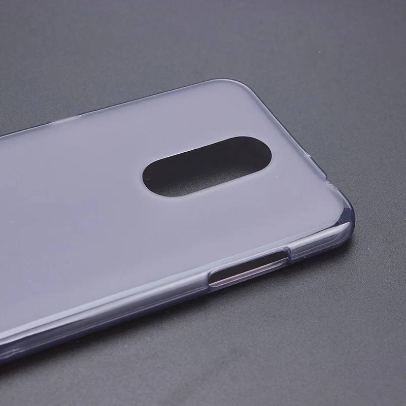 For ZTE A910 Gray Gel TPU Slim Soft Anti Skiding Case Back Cover Blade A 910 Rubber silicone Bag Cases |