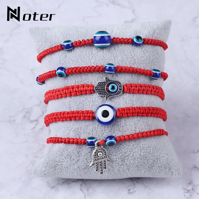 Модный браслет Hamsa ручная работа Фатима Пальмовая ладонь счастливый