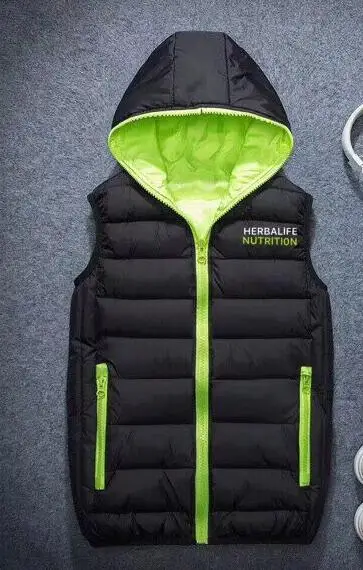 Herbalife одежда Новинка Хлопок t перо для мужчин и женщин зимнее пальто стеганая с