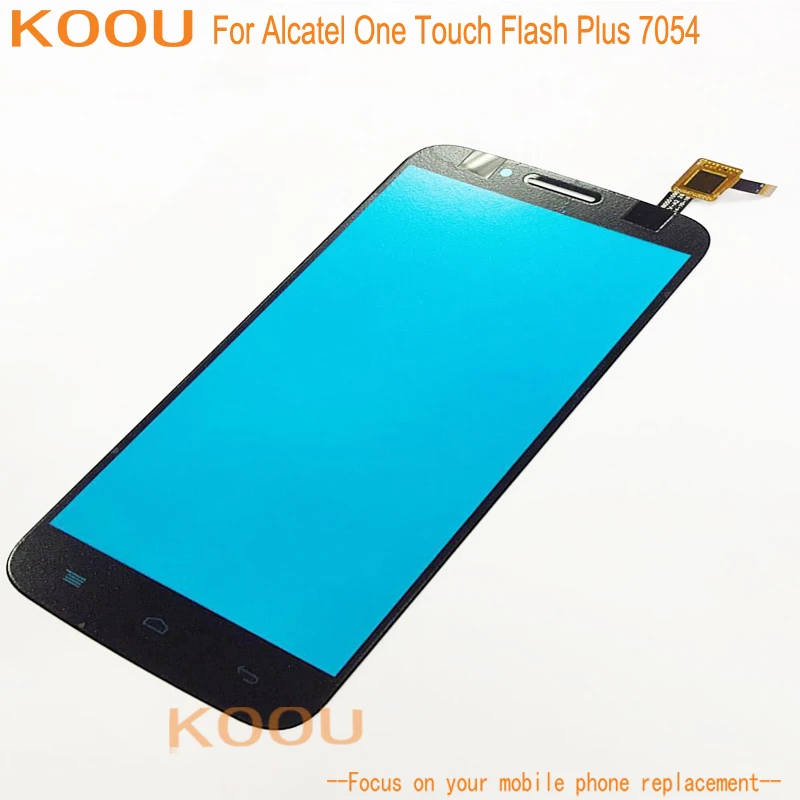 Сенсорная панель мобильного телефона для Alcatel One Touch flash Plus 7054 T OT7054T ot7054 кодирующий