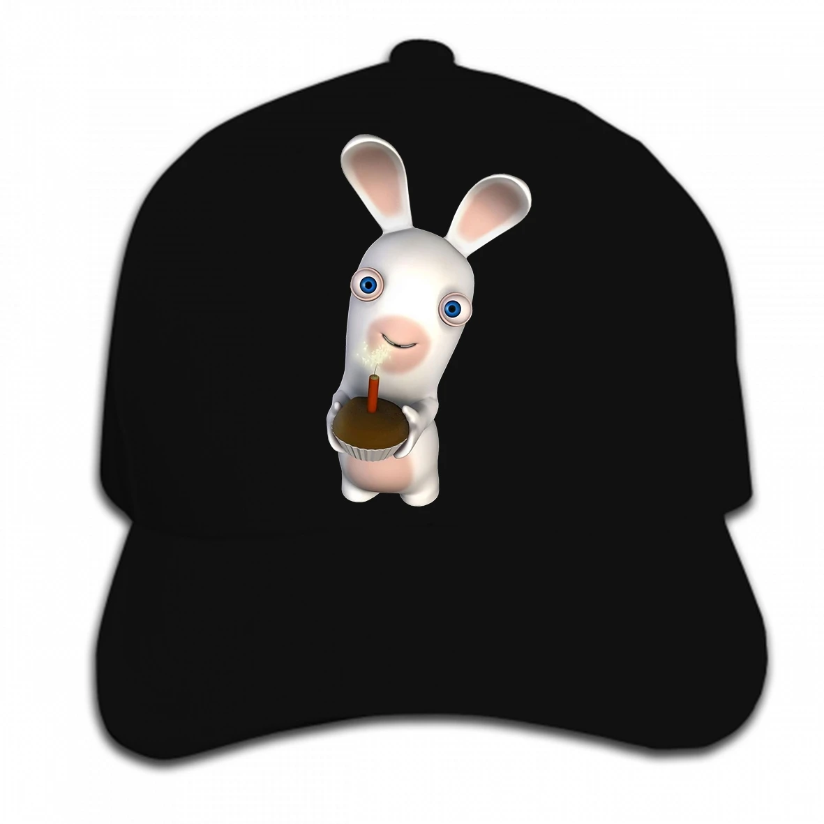 Бейсбольная кепка с принтом на заказ Raving Rabbids Invasion Birthday Cake AneSwing Hip Hop Мужская