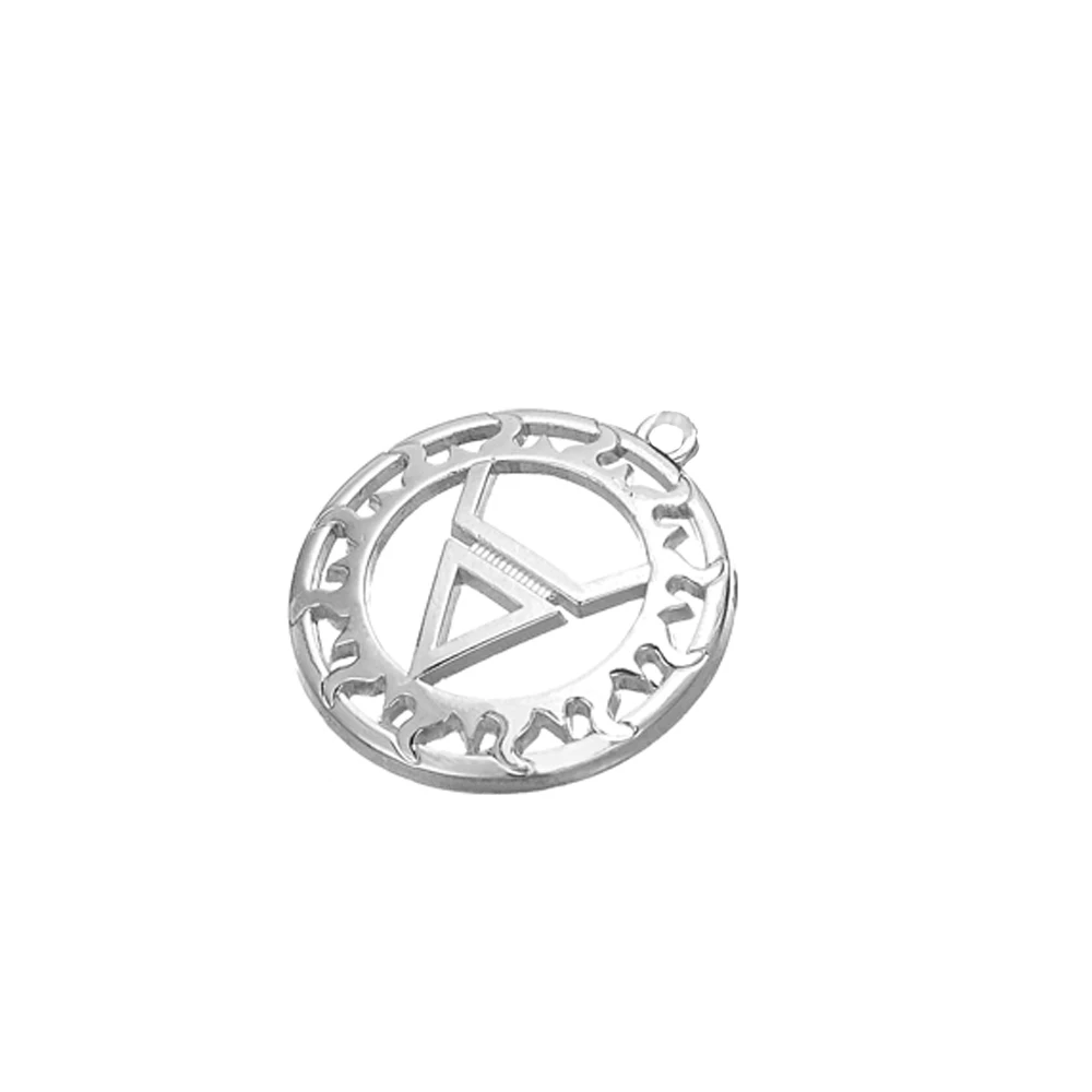 Dawapara Symbol of God Veles Hollow Necklaces &amp Pendants Vintage Charms for Jewelry Making Women Religious Christmas Gifts | Украшения и
