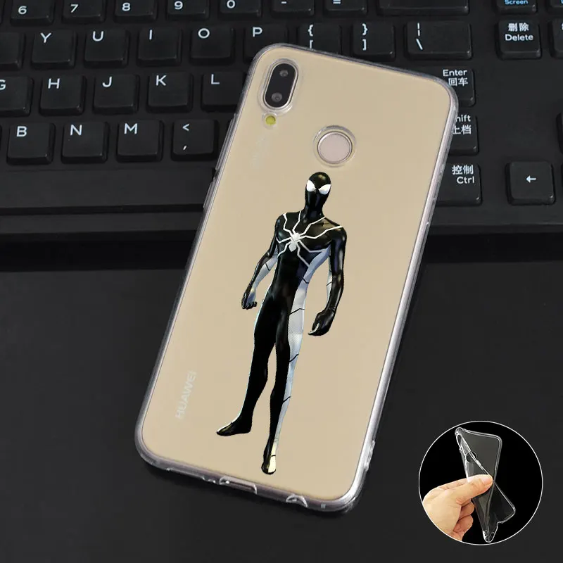 DREAMFOX M494 Funny Spiderman Soft TPU Silicone Case Cover For Huawei Honor 6A 6C 7X 9 10 P20 P30 Lite Pro P Smart 2019 |