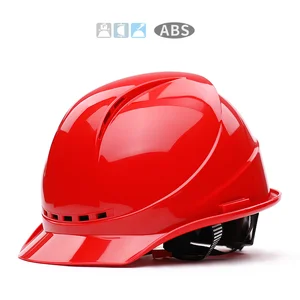 Защитный шлем высокой прочности, Рабочая кепка из АБС-пластика, инженерные шлемы, твердая шляпа, защитная твердая шапка для строительства