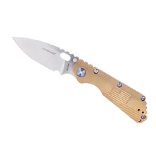 JohnnyJamie Custom Strider SMF 3 5 &quotЗолотая титановая ручка TC4 CPM S35VN blade