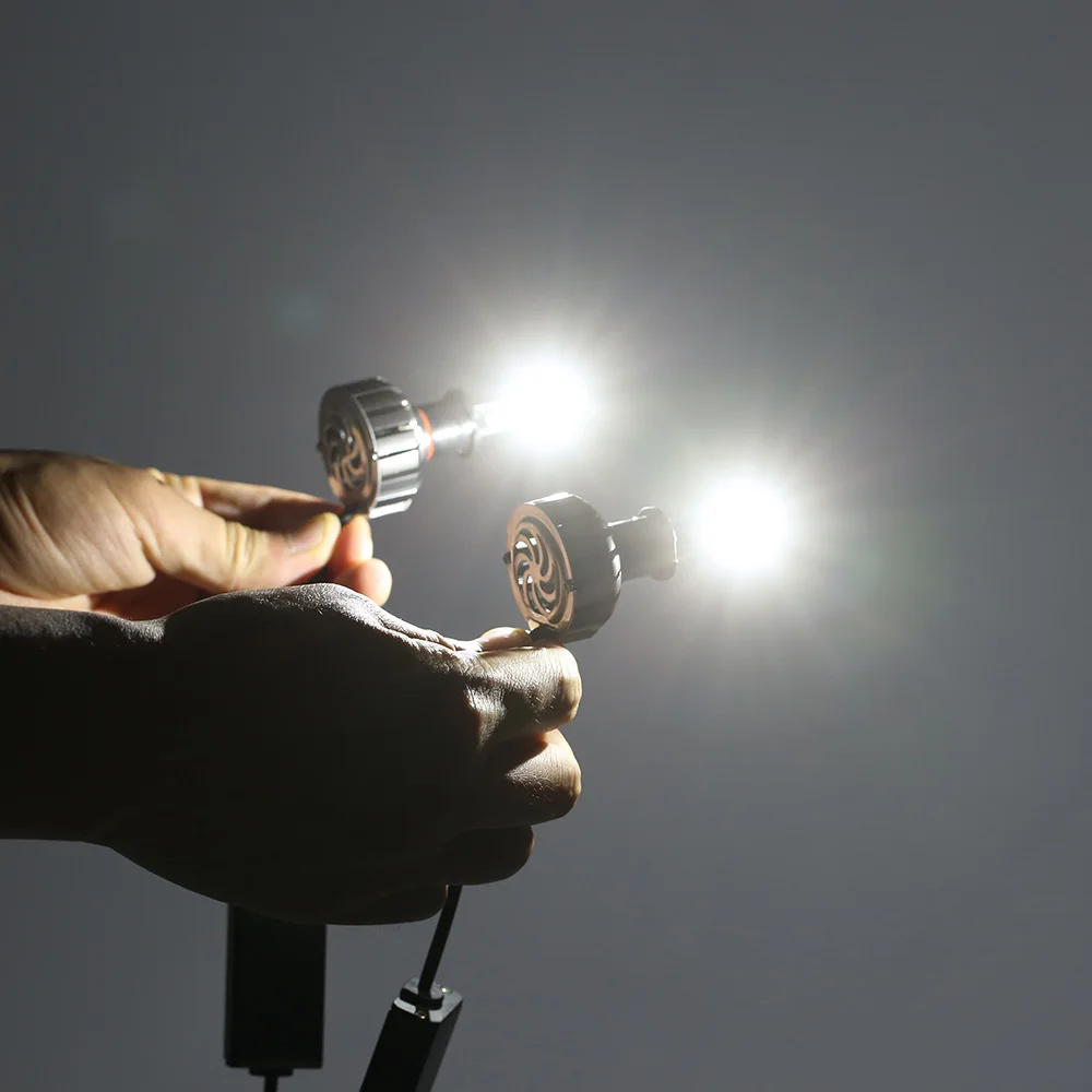 Новое поступление H1/H3/H7/880/881/9005/9006 COB LED N7 Turbo 80 вт 8000LM 12 В 24 HID проектор фары