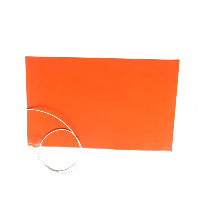 250*440*1.5mm silicone rubber heater 36v 110w adhesive 612 glue 400mm lead wire come out from corner of 440mm side | Дом и сад