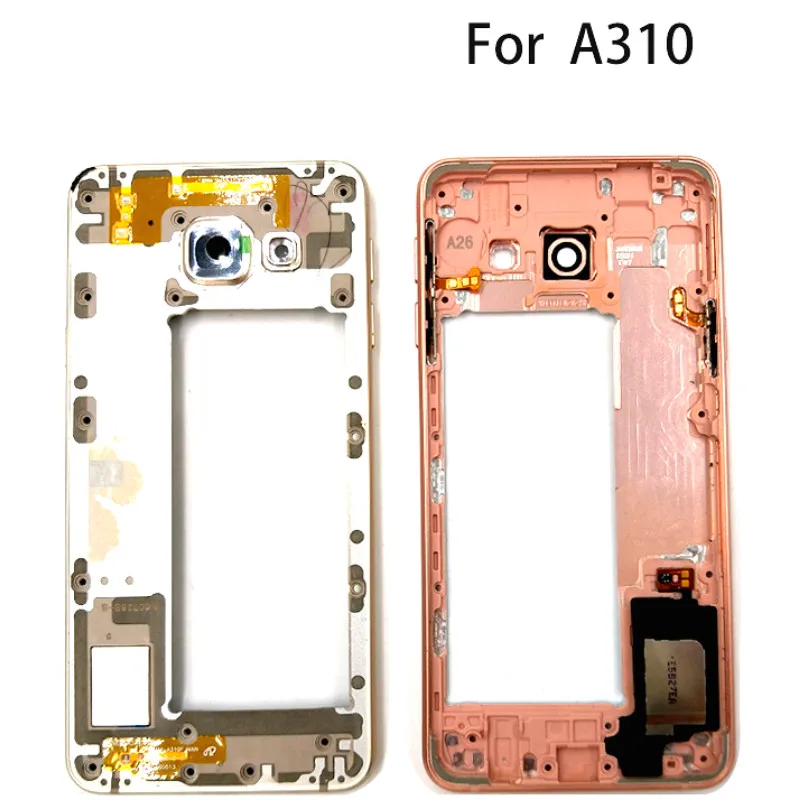 Для Samsung Galaxy A3 2106 A310 A310F ремонтная часть высокое качество LCD средняя передняя рамка