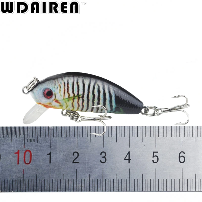 WDAIREN 1 шт. приманка для рыбалки Minnow 4,5 см 3,8 г искусственные мини жесткие приманки карандашные приманки воблер для рыбы рыболовные снасти для карпа Pesca