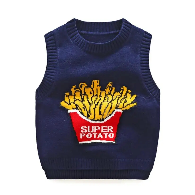 Жилет для маленьких мальчиков новинка 2018 года детский жилет с картофельными