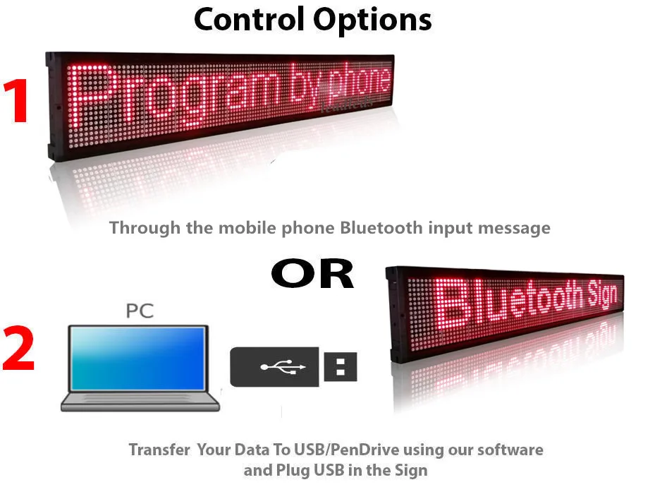 40 дюймов P7 Bluetooth эмоции управления СВЕТОДИОДНЫХ табло программируемые прокрутка