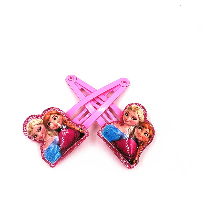 2 шт. блестящий зажим для волос головной убор принцесса золуалла Эльза Анна София