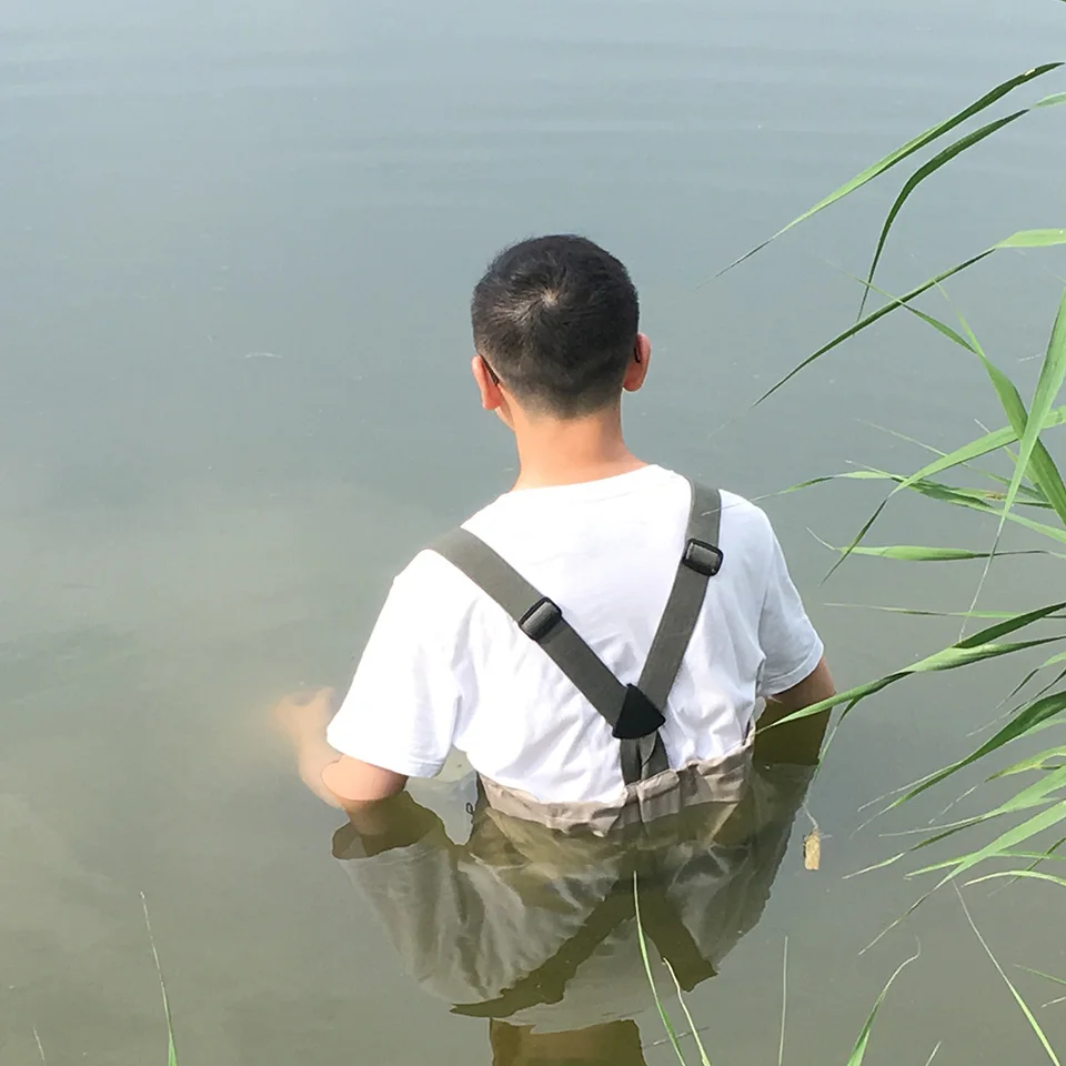 Охотничьи сапоги штаны для рыбалки нахлыстом водонепроницаемая одежда