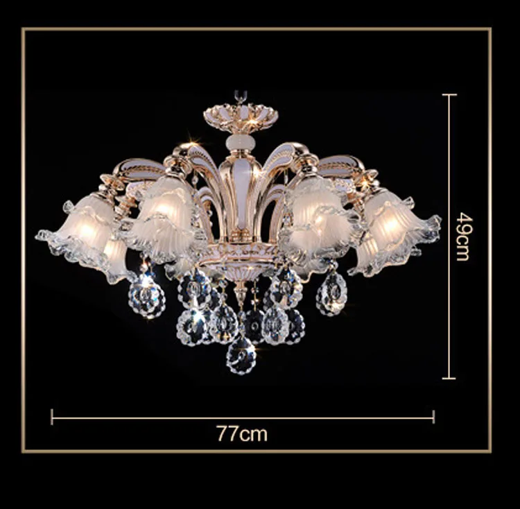 Современные хрустальные люстры подсветка для дома светодиодная лампа|modern crystal