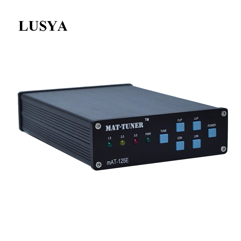 Lusya Магнитная удерживающая версия mAT-125E mAT125E HF авто-тюнер 120 Вт Автомобильный тюнер автоматическая антенна Ham Радио T0209