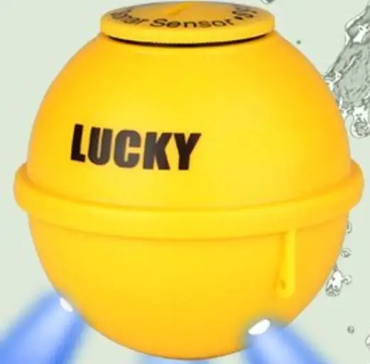 Sensor LUCKY 45 м детектор глубины эхолот портативный эхолот рыболокаторы привлекательная лампа рыболовный искатель красочный экран FF1108-1CWLA - Цвет: Sensor