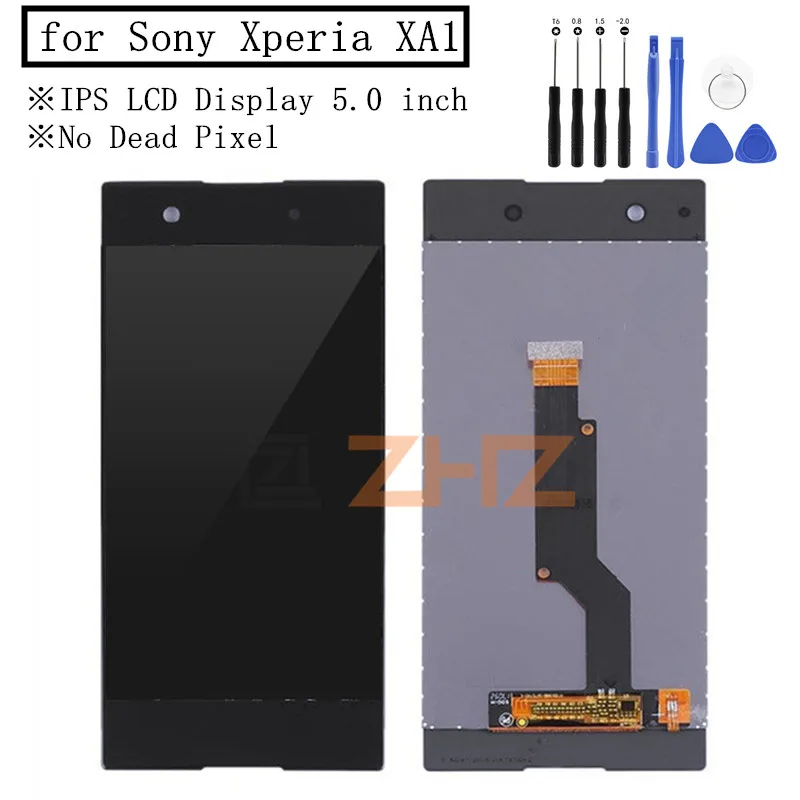 

For Sony Xperia XA1 LCD Display Touch Screen Digitizer Assembly Replacement Repair Spare Parts IPS LCD 5.0" for Xperia XA1