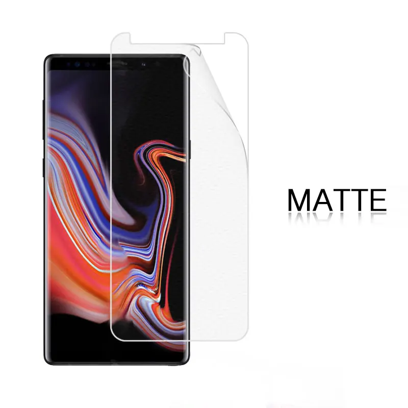 Передняя ЖК HD прозрачная глянцевая пленка для Samsung Galaxy Note 9 6 4 В Антибликовой