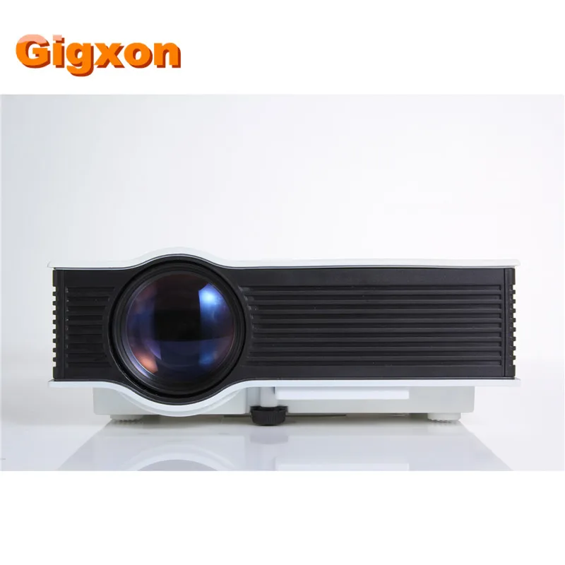 Gigxon-G40 + LED Проектор UC40 3D Мини Пико портативный Домашний Кинотеатр проектор