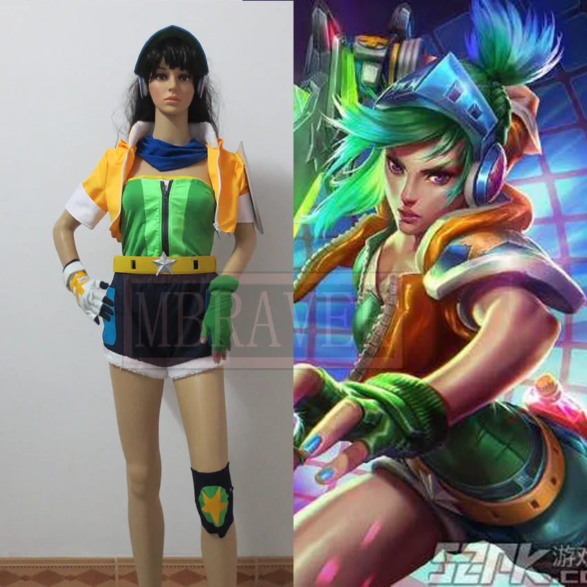 

Arcade Riven Cosplay Costume from LOL Custom made Any Size