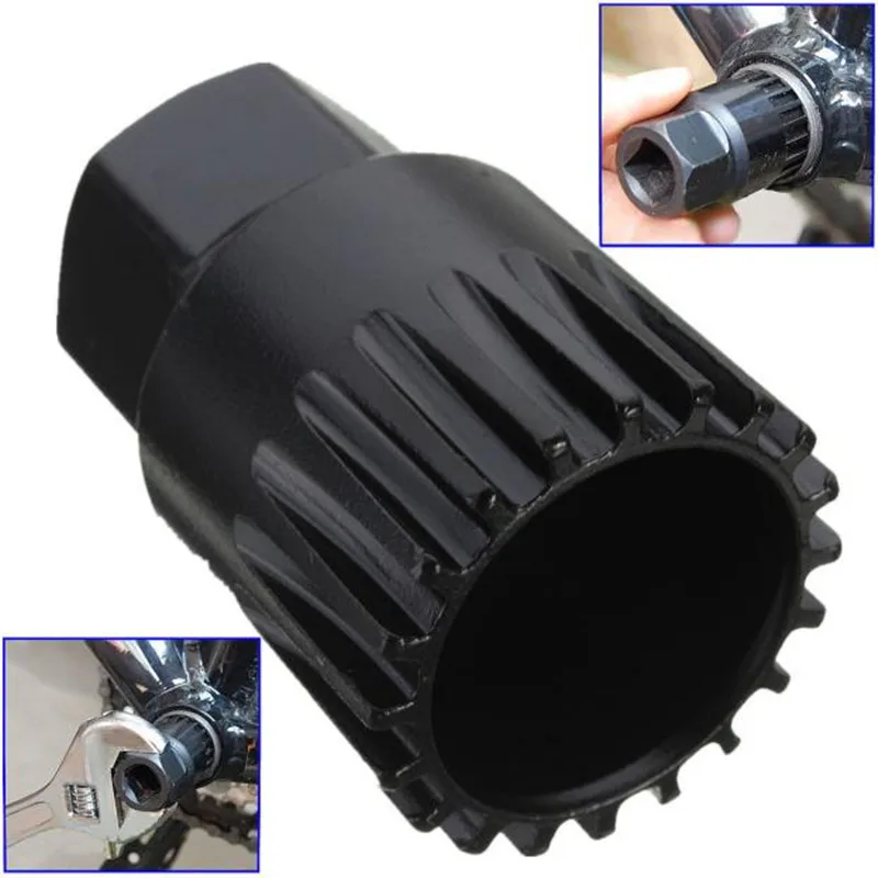 

A1 Mountain Bike Bicycle Bottom Bracket Remover Removal Repair Tool For Shimano Can Be Used With Either A 24mm Socket