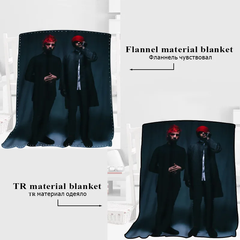 Prezzo Custom Ventuno Piloti Coperta TR/Panno Morbido Della Flanella Coperta Di Tessuto Decorazione Di Nuovo Anno Caldo E Confortevole Super Soft Camera Da Letto