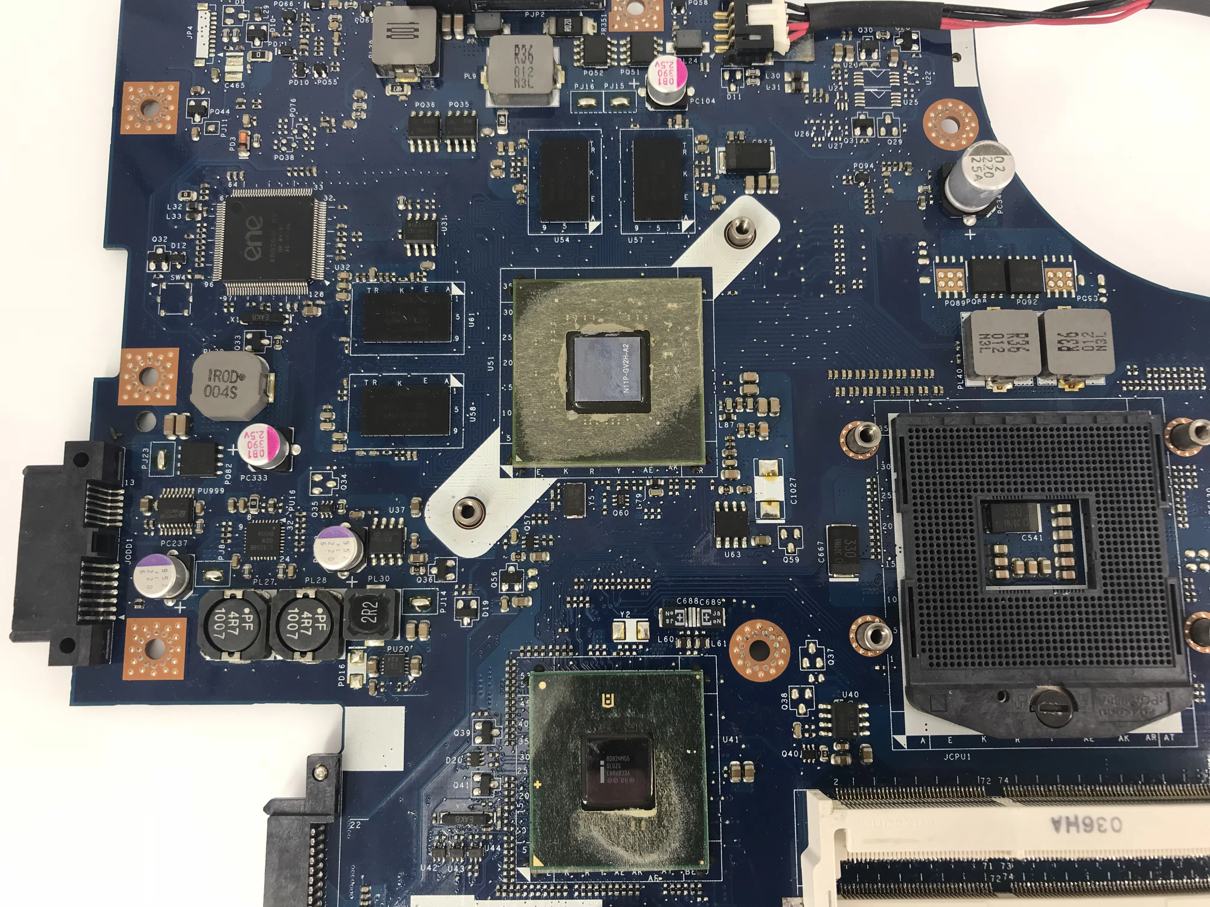 LA-5891P LA-5893P LA-5894P материнская плата для acer Aspire 5742 г 5740 5741 LA-5894P материнская плата GT520M Тесты работы