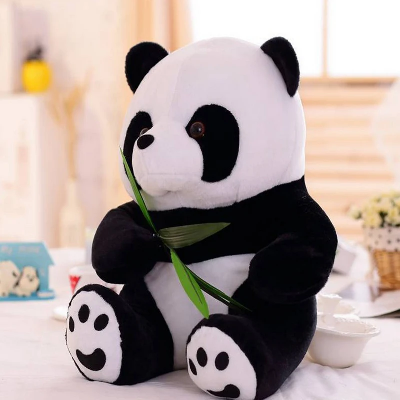 Мягкие сидящие игрушки для мамы и ребенка милые плюшевые детей с пандой мягкие