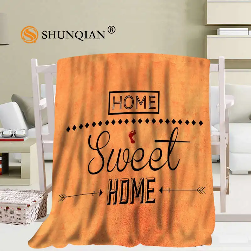 vender Cobertor Casa Doce Macio Diy Sofá Cama Lance Cobertor Criança Adulto Quente Personalizado Cobertor 56x80inch50x60inch40x50inch