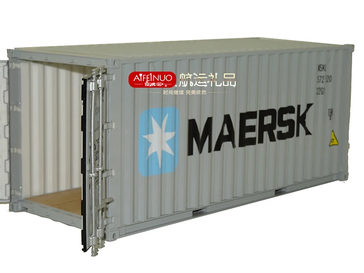 Коллекционная игрушка модель подарок 1:20 весы MAERSK 20 GP грузовик, контейнер ABS модель для бизнес подарок, украшения