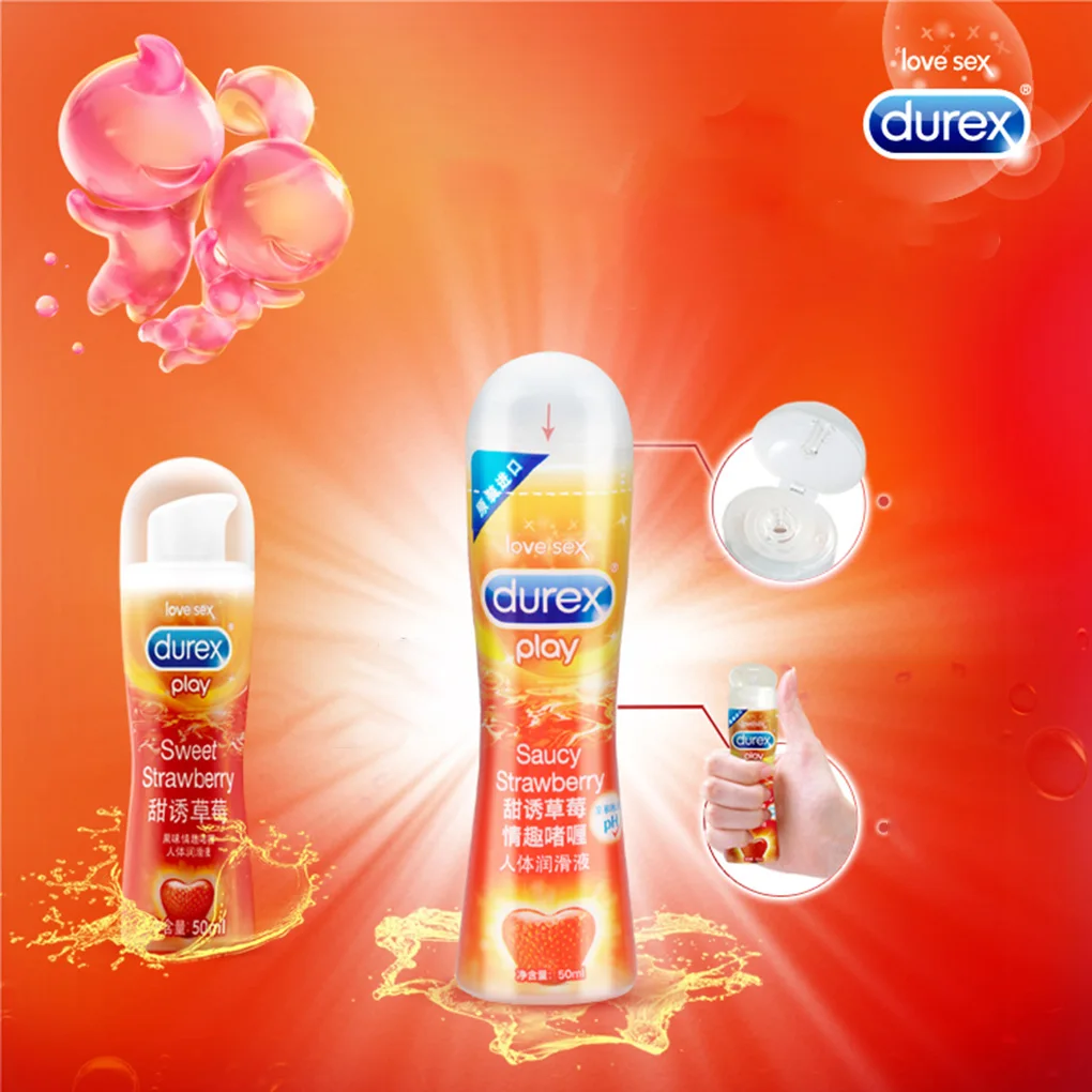 Durex водорастворимые женские вагинальные смазки вишня клубника алоэ вера женский