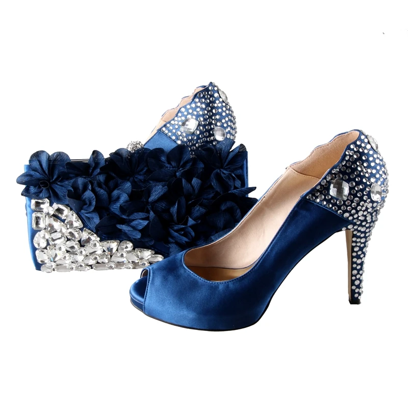 BS010 индивидуальные ручной работы фиолетовые стразы Итальянская обувь с