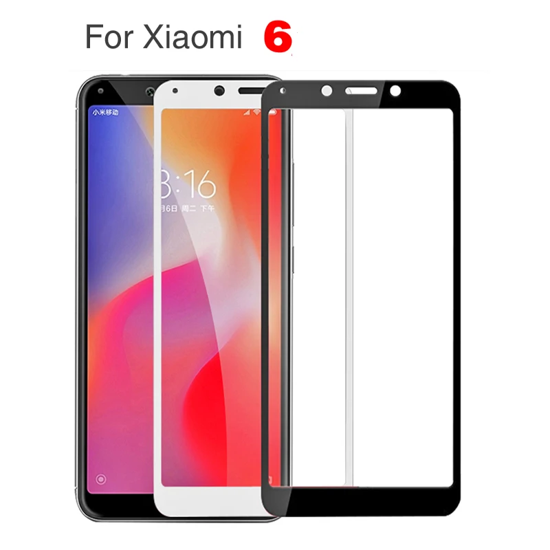 Защитное стекло закаленное для Xiaomi Redmi 6A|Защитные стёкла и плёнки телефонов| |