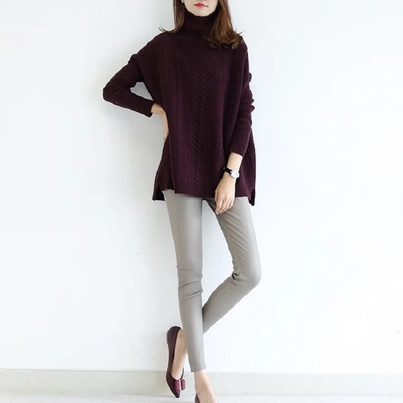 2019 autumn sweater women's long-sleeved pullover women loose knitting | Женская одежда