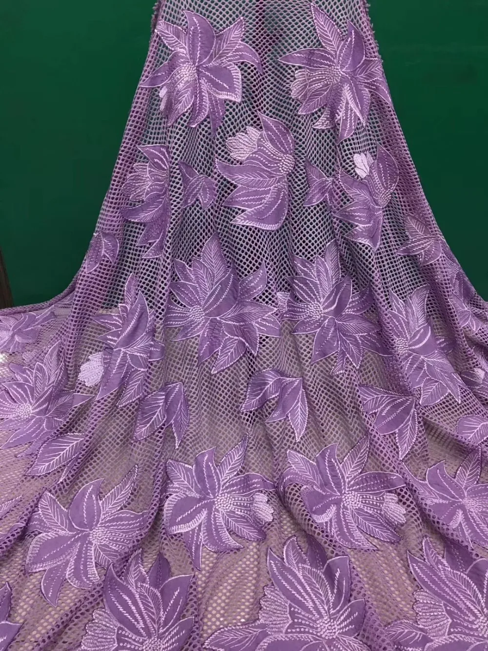 

French Tulle lace fabric, Nigeria new design gauze lace fabric fabric quality African lace fabric