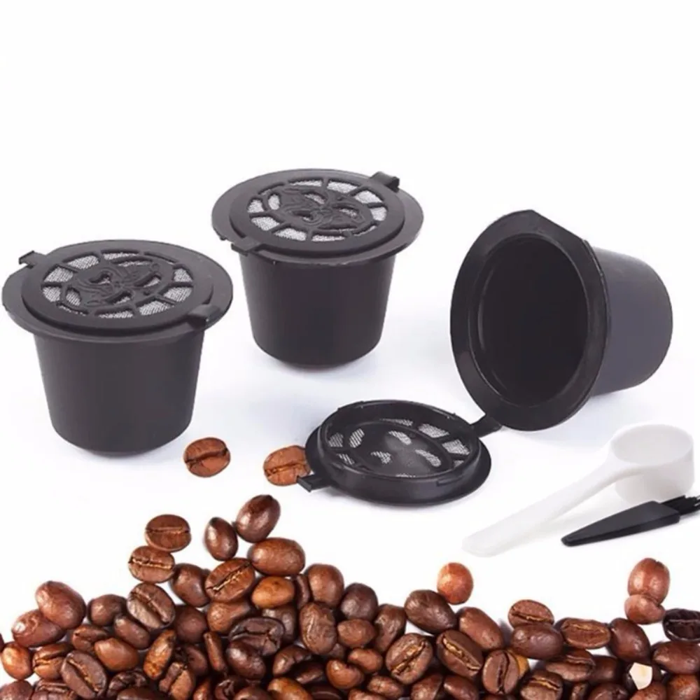 1 шт./компл. перезаряжаемый многоразовый Pod Nespresso кофе капсульный фильтр кухонные