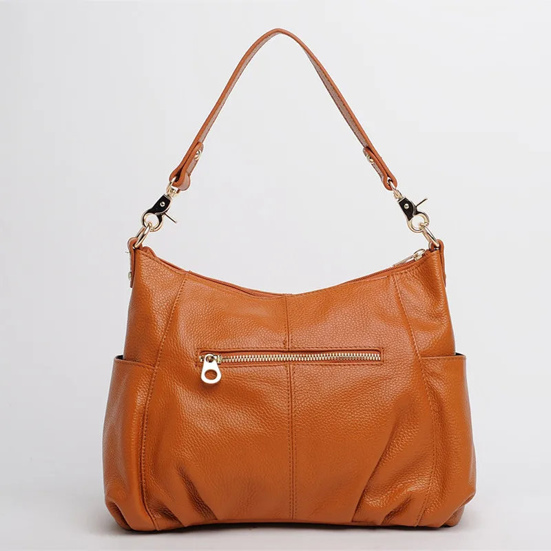 MCO Модная стильная женская сумка на плечо из натуральной кожи сумка-тоут