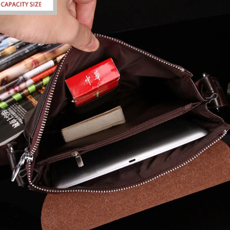 Сумка-мессенджер Мужская из натуральной кожи 2020 | Багаж и сумки