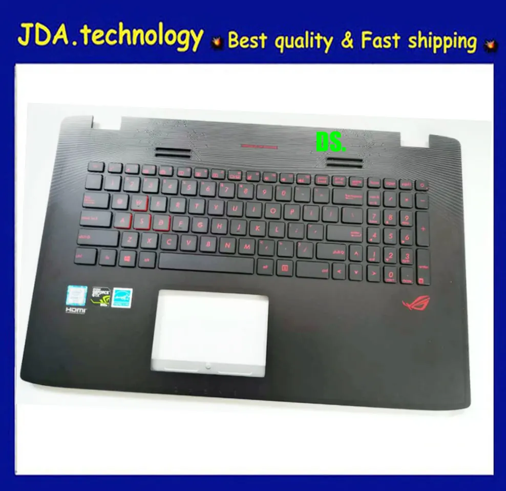 Wellendorff Genuines Топ чехол для ASUS GL752 серии GL752 GL752VL GL752 упор рук США клавиатура верхняя крышка