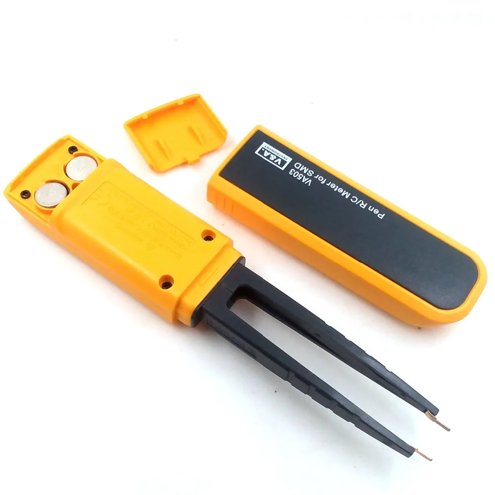 Handheld Tweezers Digital Resistance Capacitance Diode Meter Tester Multimeter R/C SMD 3999max reading + Relative Measurement |