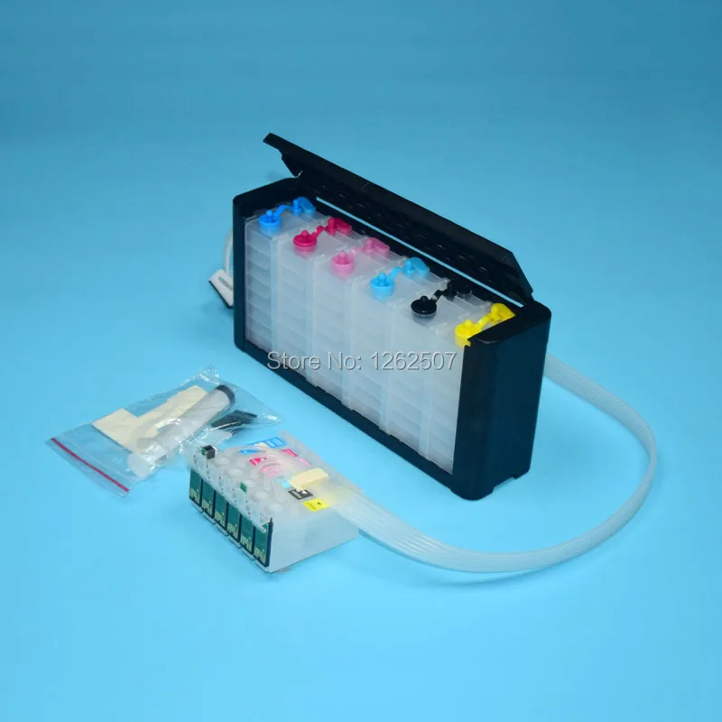 

81N T0811N-T0816 Continous Ciss System For Epson R270 R290 R295 R390 R615 RX590 RX610 RX690 TX650 1410 TX700W TX800 Printers