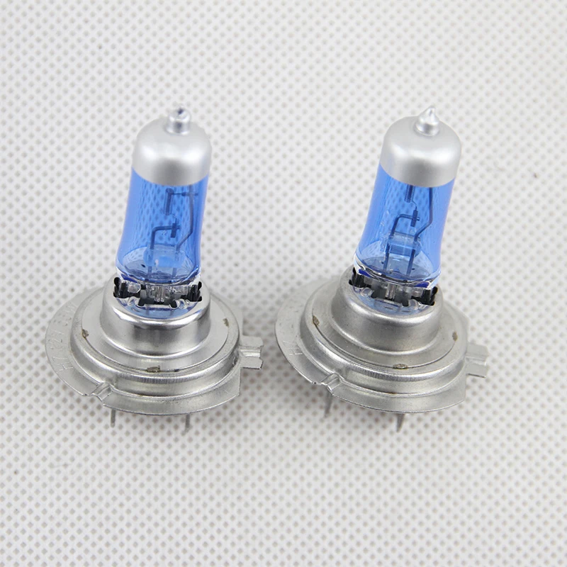 2x H7 PX26d 55 Вт 6500 к галогенный светильник супер яркие темно-синие глобусы