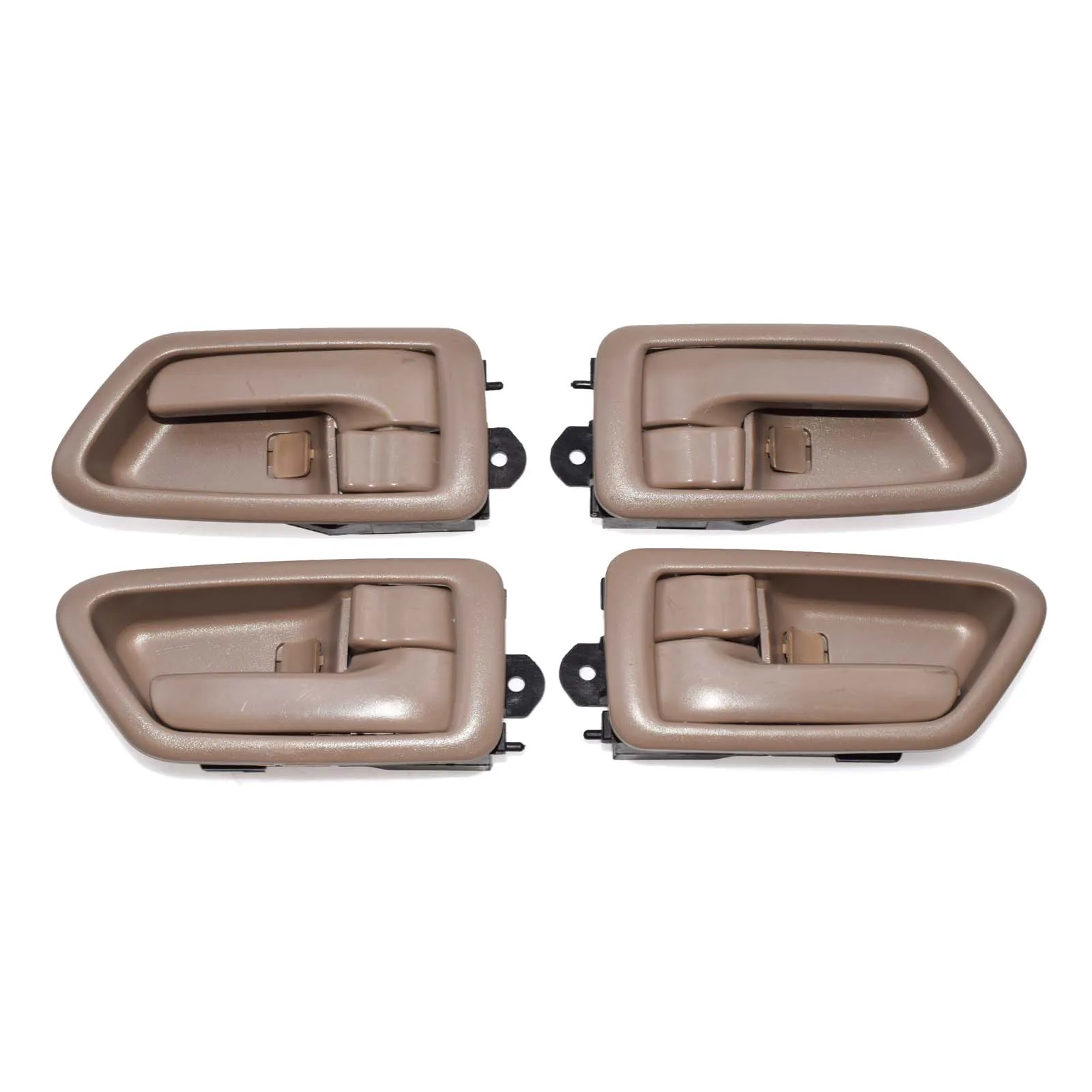 Left Right 4pcs WOLFIGO Fit Toyota Camry 1997-2001 Inside Interior Door Handle Front Rear Right Left 69278-08010, 69206-AA010,69205AA010 New - Цвет: Left Right 4pcs