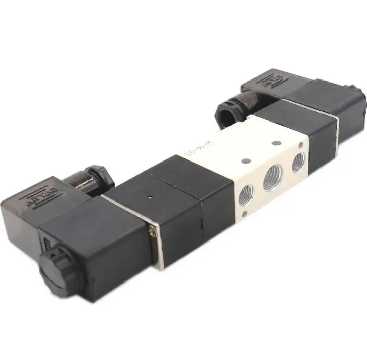 1pcs 1/4'' Ports 4V230C-08 DC 12V 24V AC 110V 220V 3 Position 5 Way Air Solenoid Valve | Обустройство дома