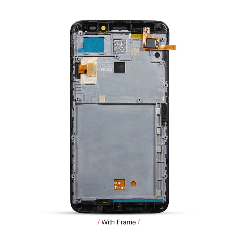 Для Lenovo A606 ЖК-дисплей + рамка IPS LCD емкостный сенсорный экран для ЖК-экран Замена