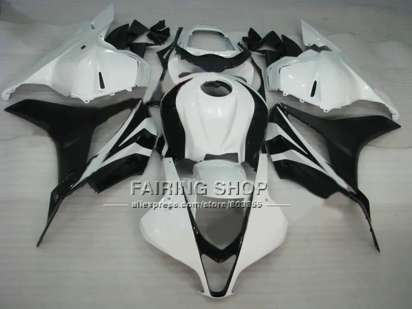 Набор обтекателей чистый белый настраиваемый для HONDA CBR600RR набор 2009 2010 2011 cbr600 rr ABS