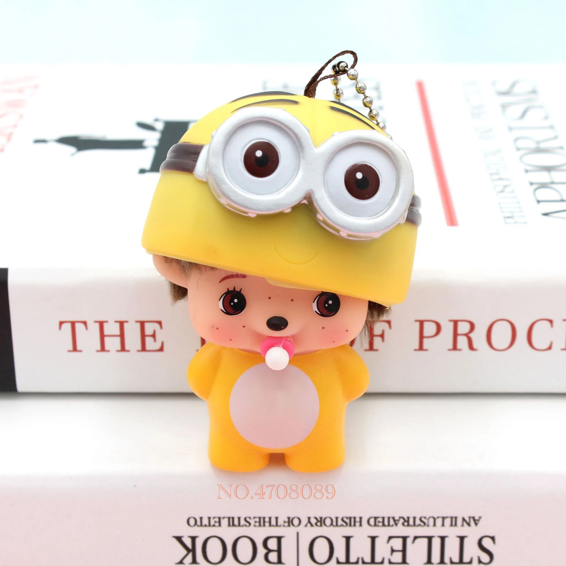 Брелок с рисунком в виде аниме стежка Марио Дораэмон Железный человек паук милые