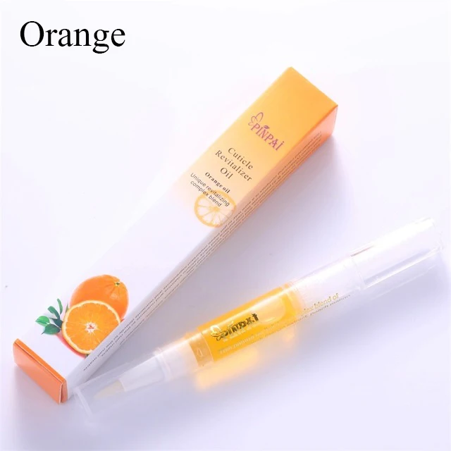 Orange 15 Запах ногтей питание масло ручка для росписи лаком для ногтей Лечение ногтей кутикулы восстанавливающее масло Предотвращение Agnail питание кожи Маникюр Уход Инструмент - Цвет: Orange
