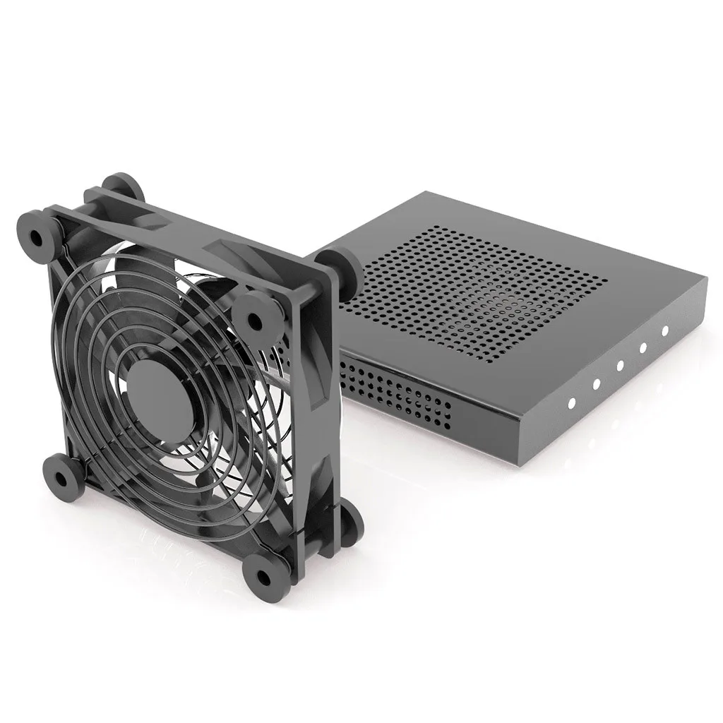 120mm PC Computer 16dB Ultra Silent Fan Heatsink Cooler Cooling w/ Anti-Vibration Rubber,12CM Fan For Computer Cabinet Cooling